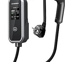 SCHONER® 3.5kw Taşınabilir Elektrikli Araç Şarj Istasyonu -Tak ve Şarj Et- Wi-Fi/Bluetooth Smart 5 Metre Tip2 Kablolu — %23 İndirim | Amazon TR Fırsatı
