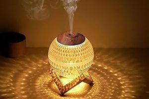 ROBEVE Kristal Küre Mini USB Nemlendirici & Gece Lambası – 7 Renk LED, Otomatik Kapanma, 350 ml Kapasiteli Hava Nemlendirme ve Aromaterapi Difüzörü — %22 İndirim | Amazon TR Fırsatı