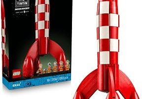 LEGO Ideas Tintin Ay Roketi 21367 – Yetişkinler için Uzay Tulumları, Kasklar, Oksijen Tüpleri Giyen 5 Minifigür ile Snowy Figürü İçeren Yaratıcı Dekoratif Model Yapım Seti, Hediye Fikri (1283 Parça) — %22 İndirim | Amazon TR Fırsatı