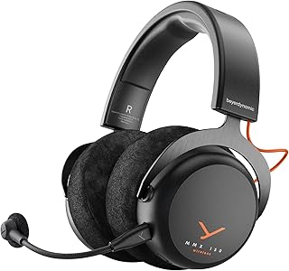beyerdynamic MMX 150 Wireless Black Oyuncular için Çıkabilir Mikrofonlu Kablosuz Headset