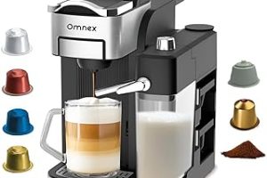 Ox-Pro2 Espresso Kahve Makinesi 20 Bar Kapsül & Öğütülmüş Kahve, Süt Köpürtücü Latte Cappuccino — %21 İndirim | Amazon TR Fırsatı