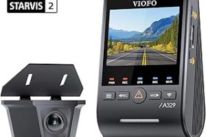 Viofo A329SW 2 Kameralı Ön+Arka Su Geçirmez 4K 60FPS+2K Sony STARVIS 2 Sensör GPS’li Araç Kamerası — %34 İndirim | Amazon TR Fırsatı