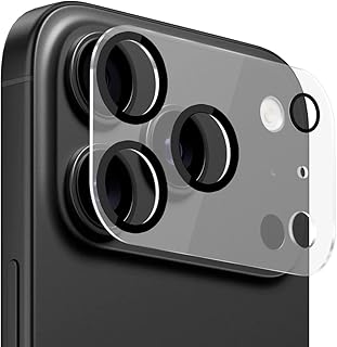 Buff iPhone Kamera Lens Koruyucu Şeffaf 9H Sert Temperli Cam (iPhone 17 Pro)
