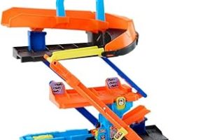 Hot Wheels City oyuncak araba ve pist seti, Dönüştürülebilir Maceraya Başlangıç Garajı oyun seti, 1:64 ölçekli metal araç, 10’dan fazla araç için saklama alanı, akrobasi yolu, JHL94 — %38 İndirim | Amazon TR Fırsatı