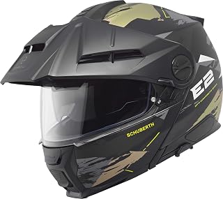 SCHUBERTH E2 Çene Açılır Motosiklet Kaskı-Trail Green-63-XXL