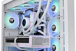 Thermaltake View 380 850W 80+ Gold ARGB USB 3.2 Beyaz ATX Mid Tower Kasa CA-3Z2-85M6WE-00 — %24 İndirim | Amazon TR Fırsatı