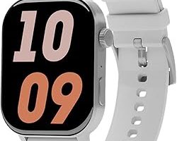 Hiwatch Talk 2 Amoled Ekran Silikon Kayışlı Akıllı Saat Gri (Kırmızı Kayış Hediyeli) — %37 İndirim | Amazon TR Fırsatı