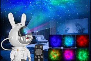 Tavşan Astronot Galaksi Projektörü Gece Lambası, 8 Farklı Yansıtma Modu Galaxy Projeksiyonu, Uzaktan Kumandalı, Ayarlanabilir Parlaklık, Çocuklar ve Yetişkinler İçin Gökyüzü Yıldız Projektörü — %22 İndirim | Amazon TR Fırsatı