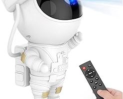Astronot Galaxy Projektörü Gece Lambası, 8 Farklı Nebula Işık Modu, Yıldız Yansıtma Modlu Gökyüzü Projeksiyonu, Uzaktan Kumandalı Kullanım, Çocuklar ve Yetişkinler İçin Astronot Yıldız Projektörü — %22 İndirim | Amazon TR Fırsatı