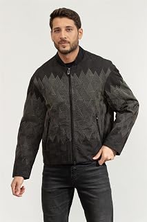 Emporio Armani Erkek Mont, Siyah, 52 Beden