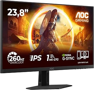 AOC 24G4ZRE 24″ 1MS 260Hz Full HD Fast IPS G-Sync Oyuncu Monitörü — %34 İndirim | Amazon TR Fırsatı