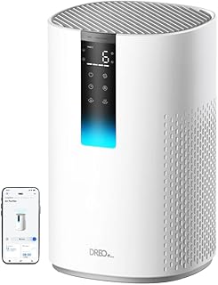 DREO Macro AP605S Akıllı Hava Temizleyici – Wi-Fi Kontrol, HEPA Filtre, 22dB Ultra Sessiz Çalışma, 82m² Alan Temizleme