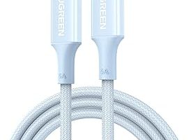 UGREEN USB-C 100W 5A QC PD Örgülü Hızlı Şarj Kablosu, 1 Metre, Mavi, 65253 — %30 İndirim | Amazon TR Fırsatı