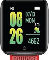 Polosmart PBS153 Titreşimli Adım Sayar Müzik Kontrol Spor Mod Bluetooth Akıllı Saat Kırmızı — %24 İndirim | Amazon TR Fırsatı