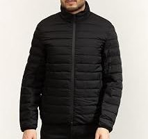 Emporio Armani Erkek Mont, Siyah, 48 Beden — %30 İndirim | Amazon TR Fırsatı