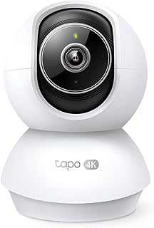 Tapo C250 | 4K 8MP Ultra HD Akıllı Wi-Fi Kamera | 360° | AI Otomatik Zoom ve Takip | Bebek Ağlaması Algılama | Sesli ve Işıklı Alarm | İki Yönlü Ses | Gece Görüşü | Bulut/SD Kart Depolama