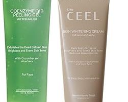 The Ceel Aydınlatıcı ve Leke Karşıtı Cilt Bakım Seti: Arındırıcı Yüz Peeling Jel (100 ml) & Ton Eşitleyici Bakım Kremi (50 ml) – Alpha Arbutin, Glutatyon ve Kolajen İçerikli Yüz ve Vücut İkili Rutini — %44 İndirim | Amazon TR Fırsatı