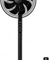 Dijital Ekranlı Ayaklı Vantilatör, 60W Yüksek Güçlü Motorlu 7 Pervaneli Soğutucu Fan, 16 İnç Çaplı Kontrol Panelli, Uzaktan Kumandalı Uyku Zamanlayıcılı Sessiz Ev Ofis Yatak Odası İçin Vantilatör — %30 İndirim | Amazon TR Fırsatı