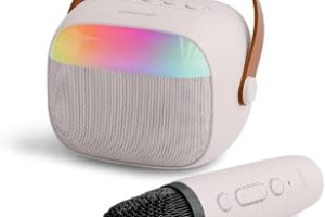 Polosmart FS101 Kablosuz RGB Led Aydınlatmalı Bluetooth 5.4 Mikrofonlu Karaoke Set Beyaz — %24 İndirim | Amazon TR Fırsatı