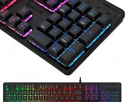Redragon K521-RGB Netherbane Kablolu 104 Tuşlu Mekanik Türkçe Oyun Klavyesi, RGB Arka Aydınlatma | K521-RGB — %28 İndirim | Amazon TR Fırsatı