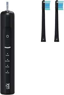 7GO 7GMF2 Sonic Elektrikli Diş Fırçası Siyah – 2000mAh, Type-C Şarjlı, IPX7 Su Geçirmez, 3 Modlu Şarjlı Diş Fırçası
