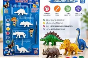 Dinozorlar Alemi 3D oyuncak boyama seti eğitici boya seti oyuncak yıkanabilir — %21 İndirim | Amazon TR Fırsatı