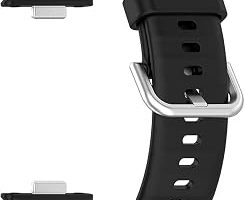 Coverzone Huawei Watch Fit 3 ile Uyumlu Silikon Saat Kordonu, Yumuşak TPU Akıllı Saat Kayışı, Ayarlanabilir Metal Tokalı, Terletmeyen Spor Yedek Kordon — %44 İndirim | Amazon TR Fırsatı