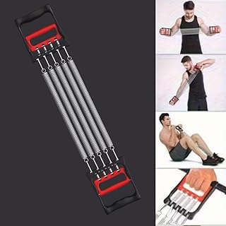Göğüs Genişletme ve Kuvvet Egzersiz Aleti – 5 Yaylı 5 Kademeli Ayarlanabilir Fitness ve Kuvvet Antrenmanı Ekipmanı (5250)