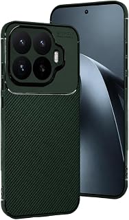Coverzone Xiaomi Mi 17T Pro ile Uyumlu Silikon Kılıf Kamera Korumalı Karbon TPU Brimstone Ultra Slim Fit Delux Mi 17T Pro kılıf Haki
