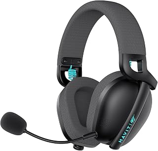 Havit Gamenote Fuxi-H6 Pro Quad-Mode 2.4GHz/BT/Type-C Kablosuz Gaming Oyuncu Kulaklığı