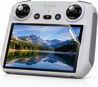 Coverzone DJI RC/DJI RC 2 ile Uyumlu Nano Ekran Koruyucu, 9H Sertlik, HD Şeffaf, Parmak İzi Önleyici, Çizilme Darbe Korumalı, Hassas Dokunmatik, Kolay Uygulama Ekran Koruma Camı Dron Aksesuar RECİ