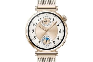 🛍 HUAWEI WATCH GT 5 41mm Akıllı Saat, Koşu ve Bisiklet için Yepyeni Spor Saati, 7 Güne Kadar Pil Ömrü, Keskin Hatlı Tasarım, Sağlık Takibi, iOS ve Android ile Uyumlu, Altın