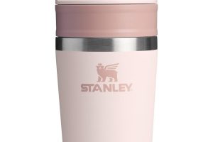 🛍 Stanley Cafe To-Go Travel Mug Termos Bardak, 0.23 Litre, Pembe Kuvars (Rose Quartz)