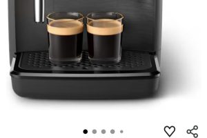 Philips 2200 Serisi Tam Otomatik Espresso Makinesi, Dokunmatik Ekran, Klasik Süt Köpürtücü, 2 İçecek, EP2220/10