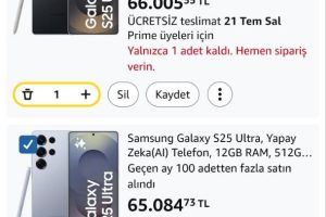 Samsung Galaxy S25 Ultra, Yapay Zeka (AI) Telefon, 12GB RAM, 512GB Hafıza, Titanyum Mavi, Android Akıllı Telefon, 200MP Kamera, S Pen, Uzun Pil Ömrü (Samsung Türkiye Garantili)