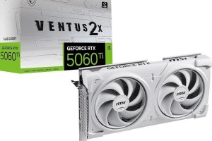 🛍 MSI GEFORCE RTX 5060 TI 8G VENTUS 2X OC WHITE PLUS