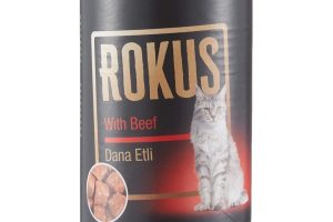 🛍️ Rokus Dana Etli Konserve Kedi Maması, 410 Gr
