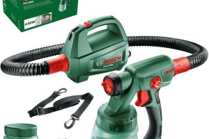 🛍 Bosch Elektrikli Boya Püskürtme Sistemi Pfs 2000 (Vernik, Cila Ve Duvar Boyası Için, Kutuda)