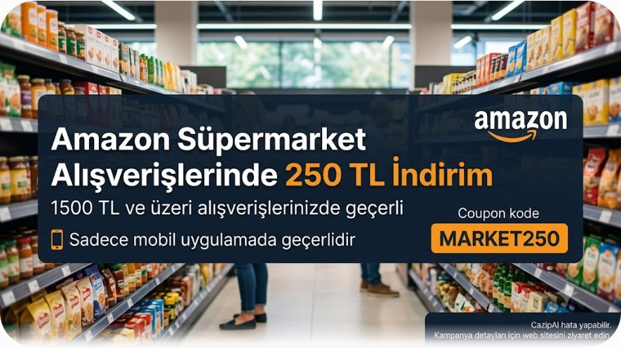 👉 KOD: MARKET250 — %83 İndirim