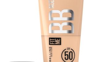 Maybelline New York fit me nude cilt bakımı etkili nemlendirici SPF50 bb krem
