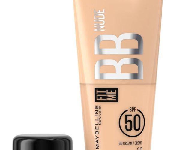 Maybelline New York fit me nude cilt bakımı etkili nemlendirici SPF50 bb krem