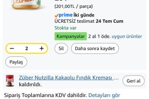 Züber %100 Fıstık Ezmesi 315 gr