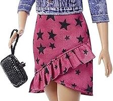 (%96.51) Barbie Malibu Bebeği (30 cm, Sarışın) Barbie: Büyük Şehir, Büyük Hayaller Serisinden, Kıyafetleri ve Aksesuarları ile Birlikte, 3-7 Yaş Arası Kızlar İçin GXT03, Çok renkli