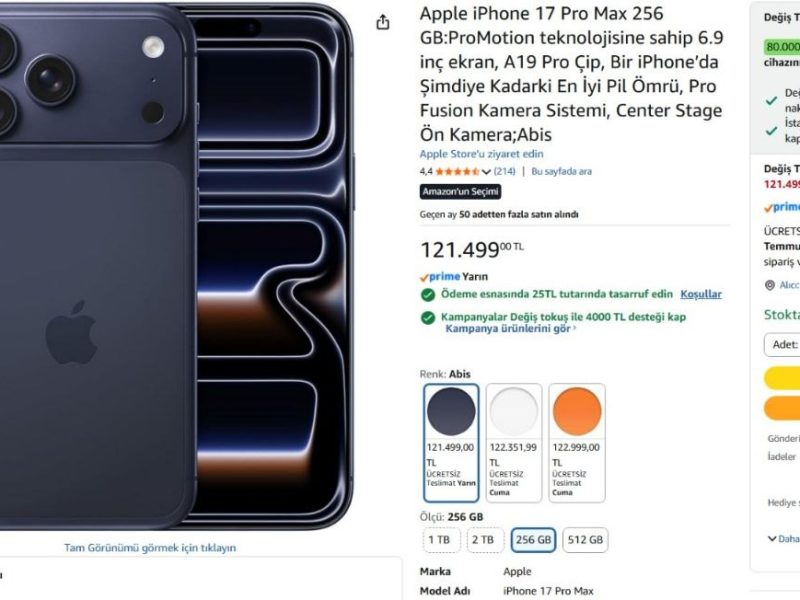 Apple iPhone 17 Pro Max 256