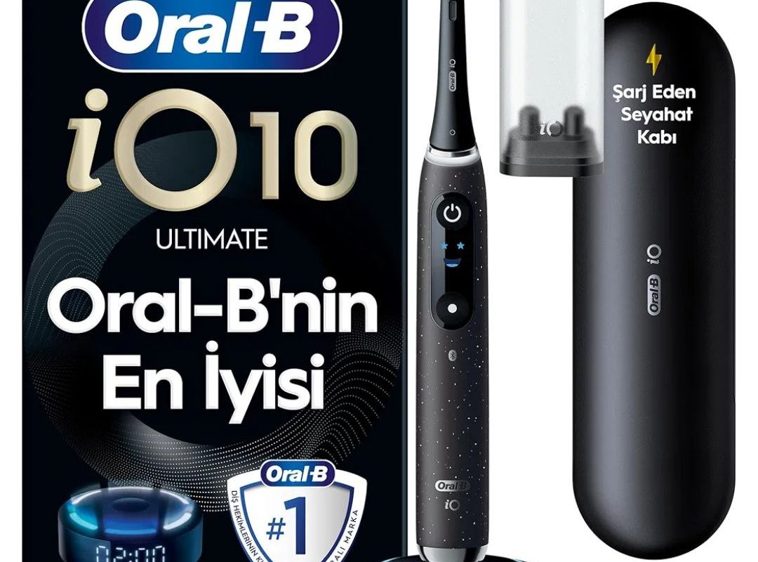 Oral-B İo Sense İle İo – 10 Siyah Elektrikli/Şarjlı Diş Fırçası