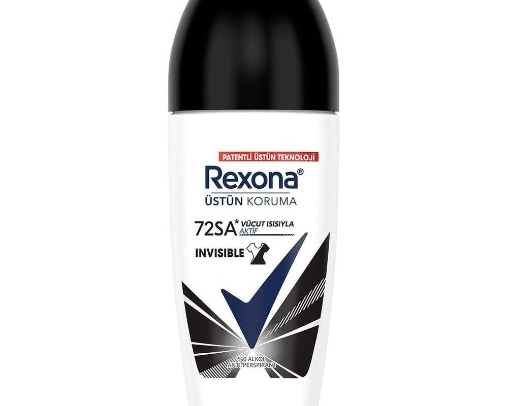 Rexona Üstün Koruma Kadın Roll On Deodorant Invisible 72 Saat Kesintisiz Koruma 50 ml
