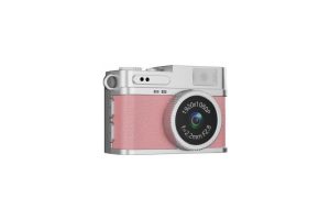 🛍 Mini Dijital Kamera Selfie Video Vlog Kamerası Mini Anahtarlık 1080P CMR35 Pembe