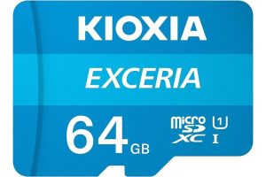 🛍 KIOXIA EXCERIA 64GB microSDXC Kart – UHS-I, R100MB/s okuma