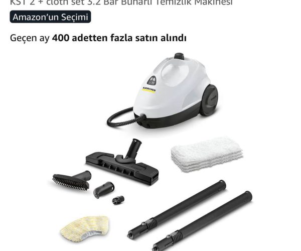 Karcher KST 2 + cloth set 3.2 Bar Buharlı Temizlik Makinesi