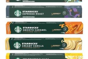 Starbucks By Nespresso Kapsül Kahve Seti 5 x 10 Adet  Deneme Seti